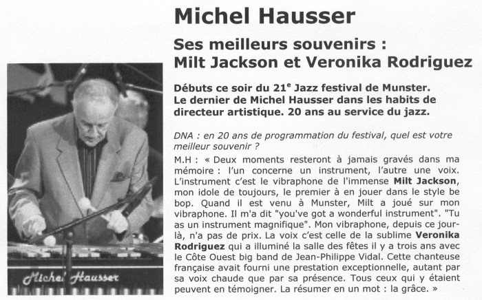 Michel hausser sur Veronika Rodriguez
